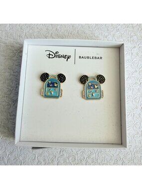 BAUBLEBAR x DISNEY Mickey Mouse Wall E Stud Earrings NEW NIB